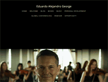 Tablet Screenshot of eduardogeorge.com